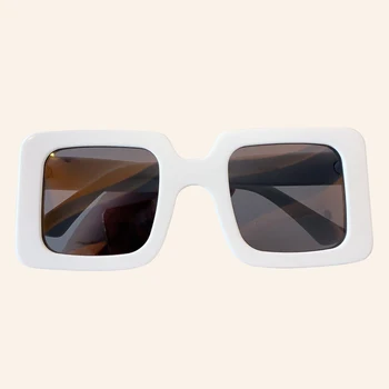 

Oversize Square Mirror Sun Glasses Female UV400 Big Frame Luxury Brand Designer Sunglasses Gafas De Sol hombre
