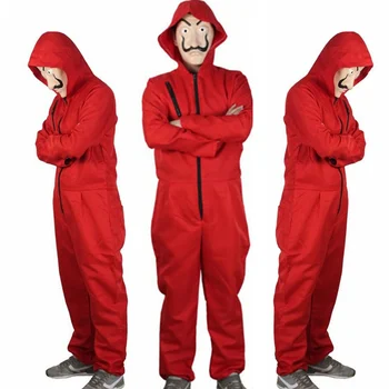 

Salvador Dali La Casa De Papel Costume & Face Mask Cosplay The House Of Paper Role Playing Party Adult Cosplay Money Heist
