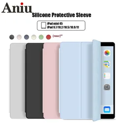 Carcasas para tabletas Ipad, protector para modelos 9,7 de 5th 2017 y 6th generación de 2018, Air 1 y 2, Pro 10,2 7th 2019, Mini 4 y 5, Air 4 10,9 2020, Air 3 de 10,5, Pro 11 2018, 2021