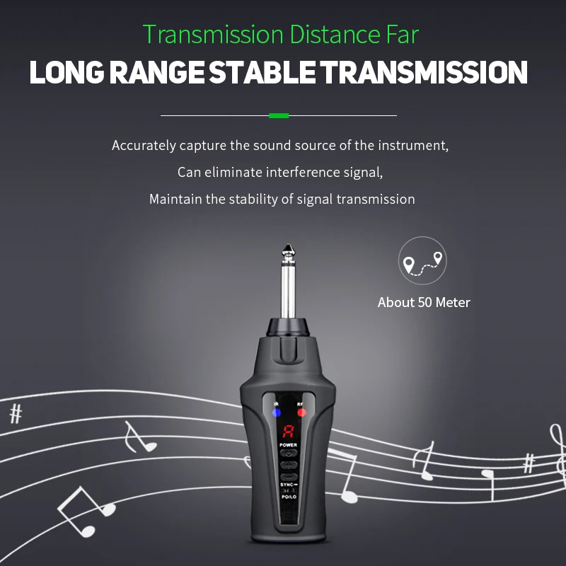 ACEMIC DT-5 Wireless flute microphone signal