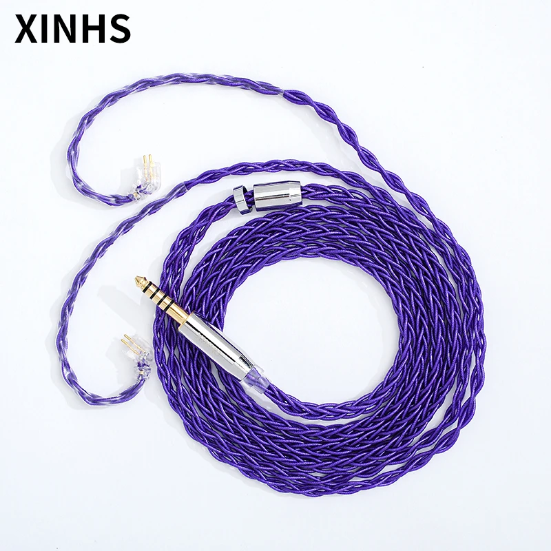 ZY Mmcx HIFI audiófilo Cable para SE846 SE535 UE900S 3.5mm/2.5mm/4.4mm/equilibrado 