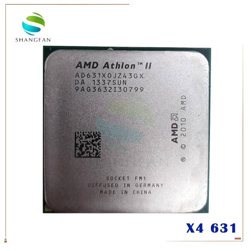 Четырехъядерный процессор AMD Athlon X4 631 2 6 ГГц 100 Вт AD631XWNZ43GX Socket FM1/ 905pin|amd athlon x4|athlon x4cpu
