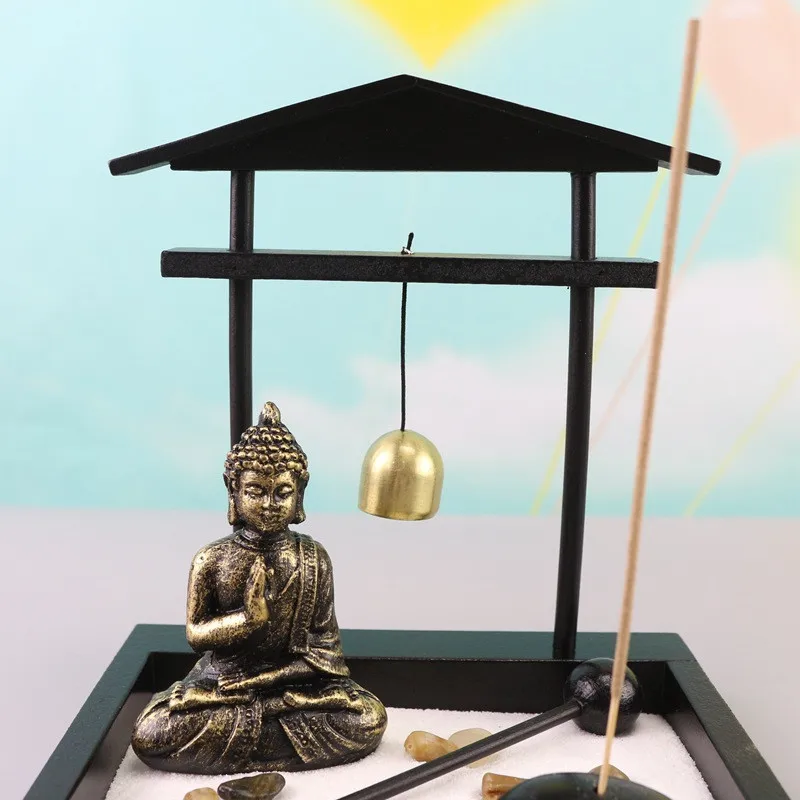 Горелка для благовоний в виде лотоса статуя Будды горелка Zen медитация
