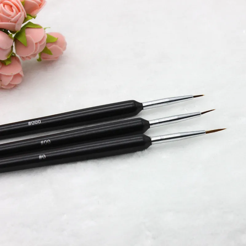 Description Picture 4 of itemFace mold Brush Set 3pcs/set Food Paint Icing Cupcake Tools Dessert Pastry Decoration Baking Tools Cake Decorating Tool