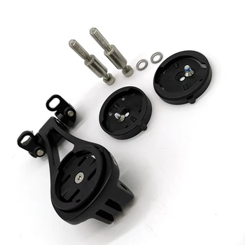 

Fouriers HA-S022-4CA-N2 Bike Adjustable Stem Computer Mount GPS Bracket Extension For GARMIN Edge 1000 800 500 Bryton MIO