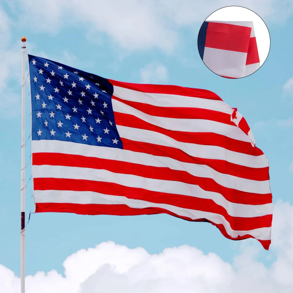 

90x150cm American Flag High Quality USA Flag Blue Line Flag Of United States the Stars and the Stripes USA Flag Dropshipping