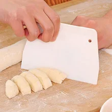 Формы для выпечки пищевой пластиковый скребок лезвие масло торт протрите крем для бритья вырезать тесто скребок пластины Кондитерские инструменты