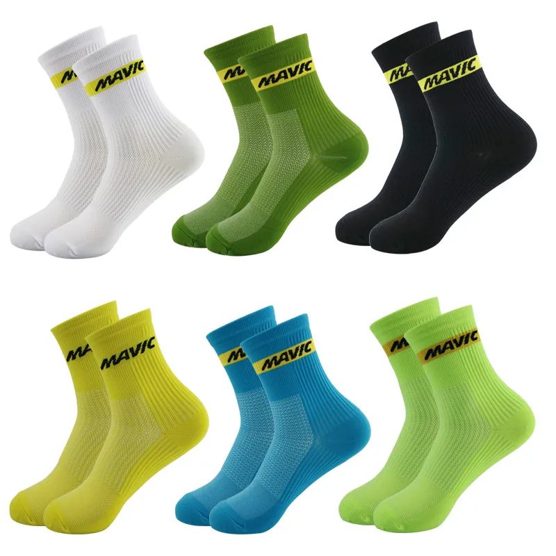 Cycling-Socks Mountain-Bike Tall Professional Sale Sport High-Cool