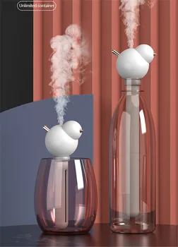 

ELOOLE USB Portable Air Humidifier Bird Bottle Aroma Diffuser Fogger Mist Maker For Home Office Humidification Detachable