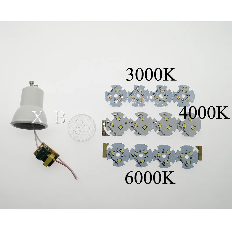 Приглушаемая светодиодная мини лампа 3 Вт GU10 MR11 AC85 265V 35 мм светодиодные точечные