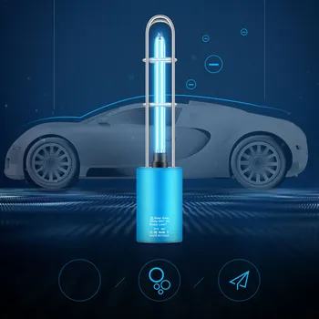 

Portable Ultraviolet Sterilizer Light Mini Ozone Generator UV Disinfection Light USB Ultraviolet Sterilizing Lamp for Car Home