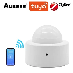 ZigBee – détecteur de mouvement infrarouge sans fil, alarme de sécurité anti cambriolage, Tuya Smart Life, application de contrôle, utilisation avec passerelle 