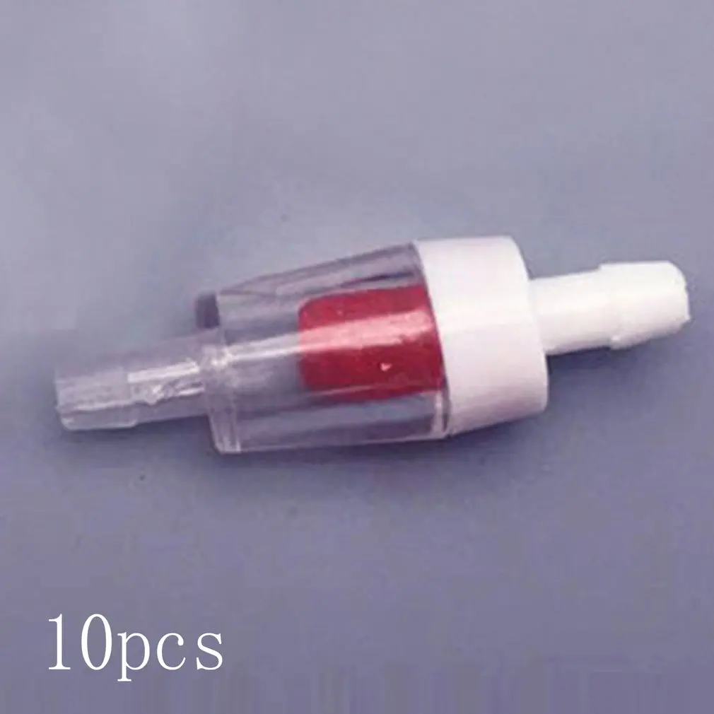

10pcs Home Fish Aquarium Air Pump Check Valve 10 X One Way Non-Return Check Valve Aquarium Co2 System Air Pump