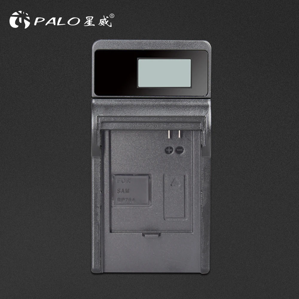 Зарядное устройство PALO для samsung BP70A BP 70A SL50 SL600 SL605 SL630 PL80 PL90 PL120 PL170 PL20 PL200 PL201 ES74 ES75 ES80