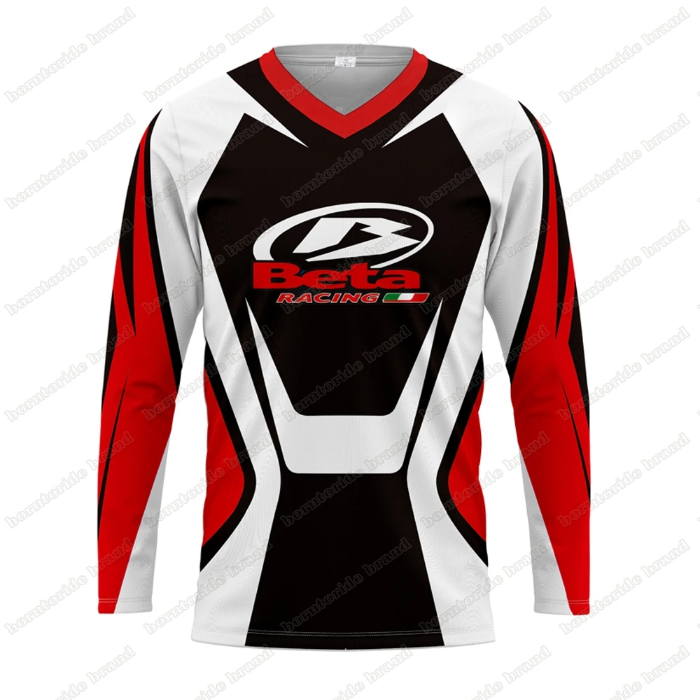 thumbnail image 1 of BETA RACING Pro Downhill Mountain Jersey Camiseta de Motocross Camiseta de Enduro MTB MX BMX Camiseta de Ciclismo Maillot de Ciclismo para Hombre, 1 of 5
