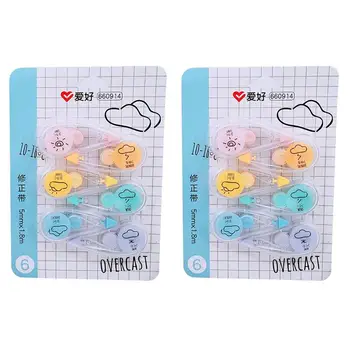 

12PCS Durable Practical Correction Tapes Eraser Tapes for School
