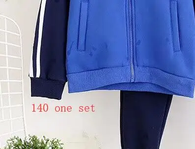 one set 140 10.18th для маленьких девочек комплекты вязаной одежды Осень Рукав "лист лотоса"; топ с длинными рукавами+ юбка, Детская наборы 90-130 см, розничная - Цвет: one set 140
