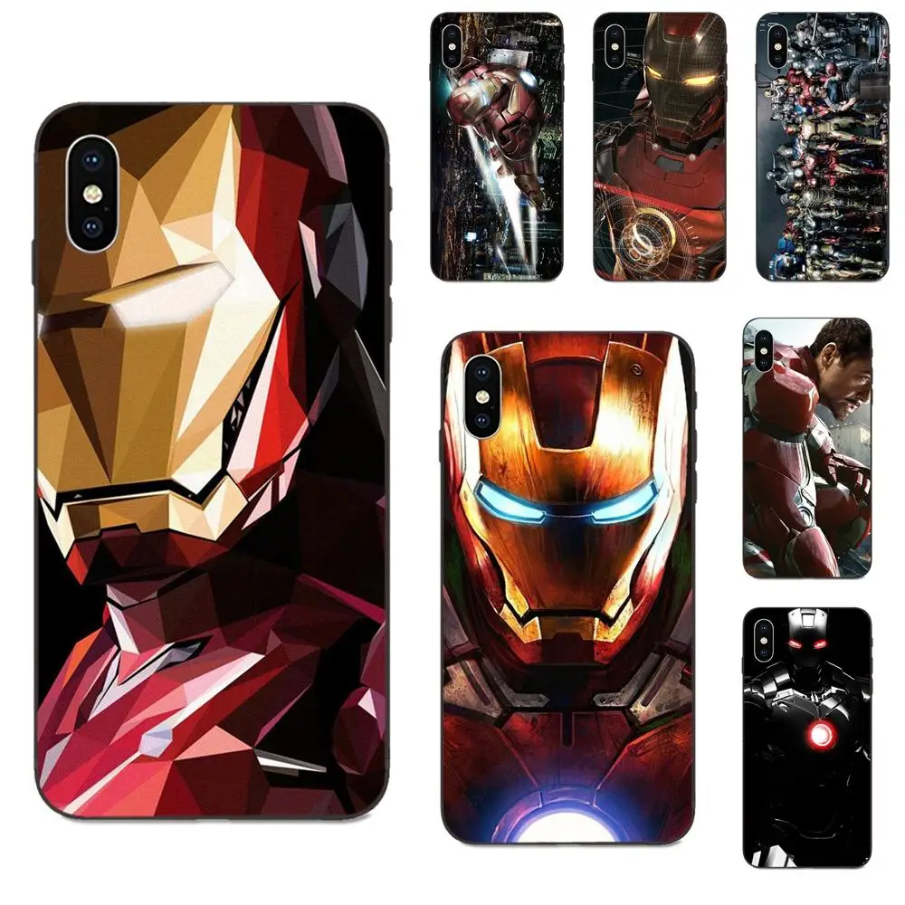 

For Huawei Honor Enjoy Mate Note 6s 8 9 10 20 P20 P30 Lite Play Pro P smart Coque Shell Marvel Super Hero Iron Man America