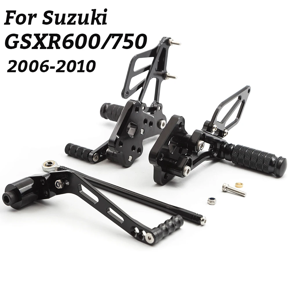 CNC For Suzuki GSXR600 GSXR750 GSX-R750 Gear Shift Shifter Arm Rearset Footpeg