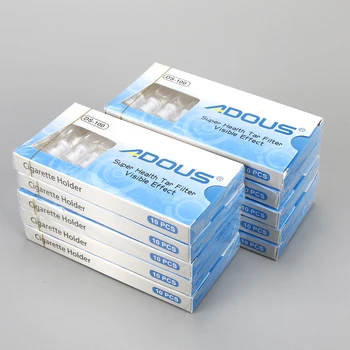 

New 100 pcs Disposable Cigarette Holder White Filter Cigarette Pipe 4.5cm Plastic Smoking Pipe for 8mm Diam Standard Cigarette