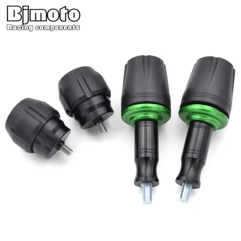 

BJMOTO Motorcycle CNC Aluminum M10 Front and Rear Engine Cover Frame Sliders Crash Protector 3D For Kawasaki Z900 Z 900 2017