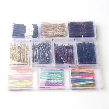

50/100pcs Colorful Hairpins For Women Hair Clip Lady Bobby Pins Invisible Wave Hairgrip Barrette Hair Clips Accessories F68749
