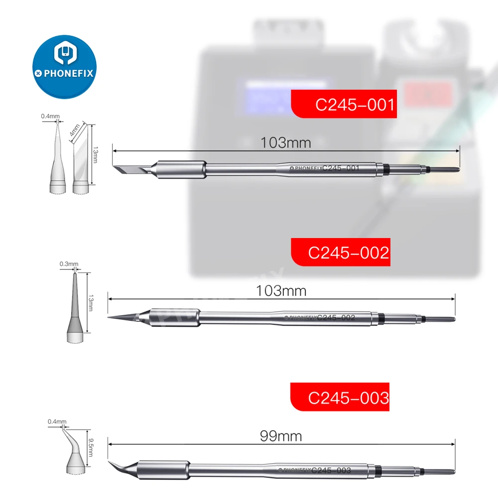 

OEM C115 C210 C245 Series Soldering Iron Tips Cartridges For J-BC/I2C/JABE UD-1200/XSoldering/SUGON T26 T3602 Soldering Station