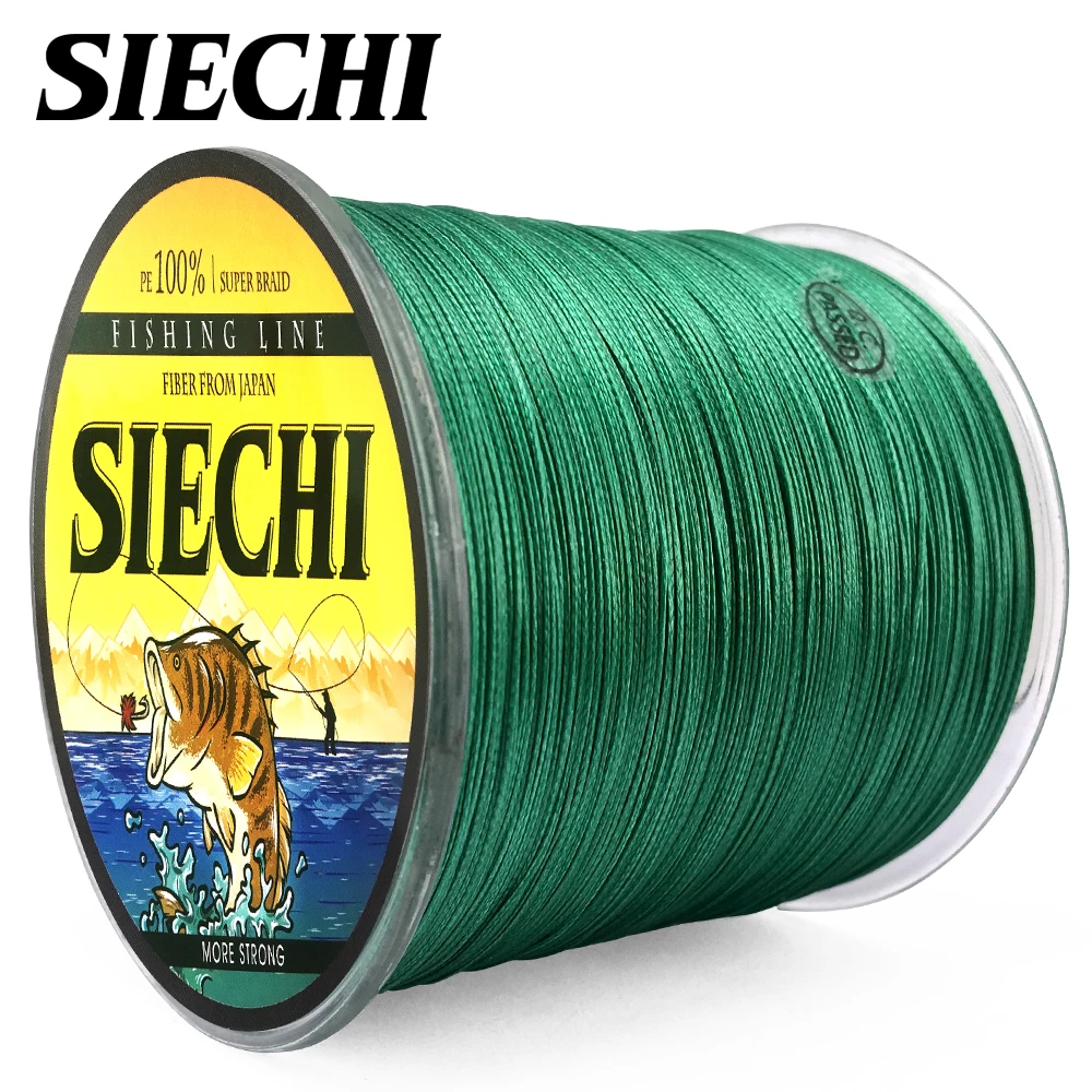 SIECHI 1 шт. 500 м ПЭ плетеная рыболовная леска 8 нитей рыболовные лески