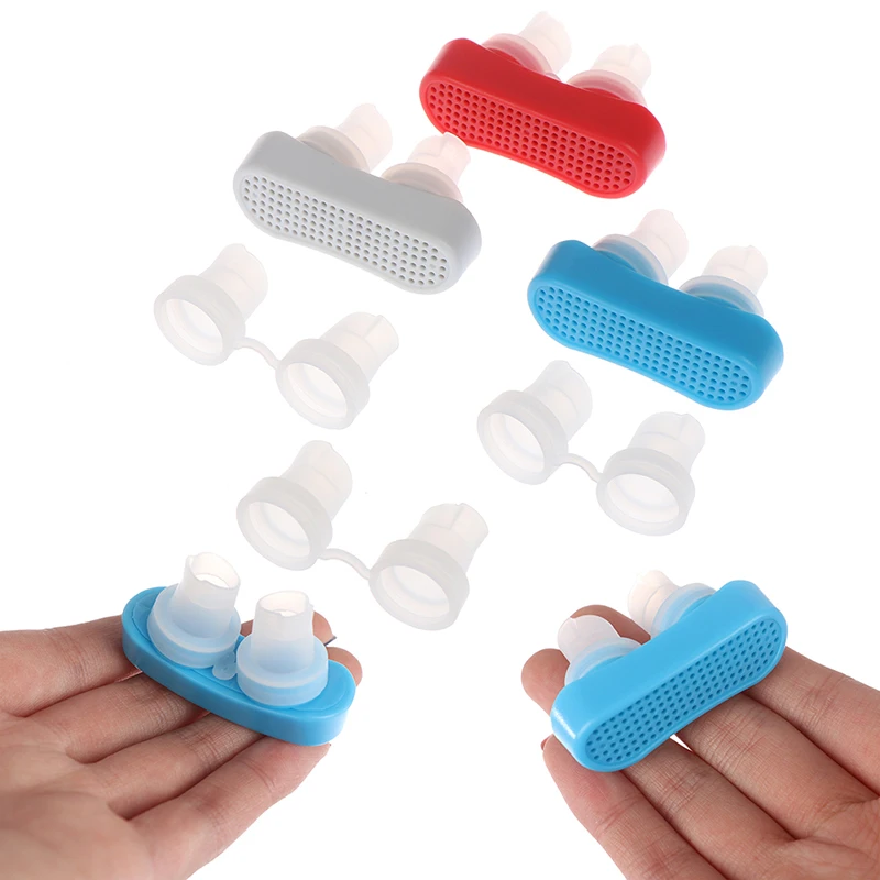Anti Snore Nasal Silicone Dilators Apnea Aid Device Stop Snoring Nose Clip Nose Breathing Apparatus Stop Snoring Devices