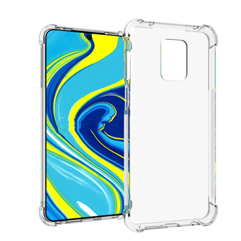 Lainergie For Xiaomi Redmi Note 9S Case Airbag Super Protection Soft Clear Back Cover 9 Pro Max Phone | Мобильные телефоны и