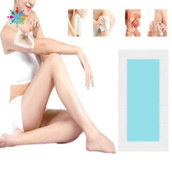 

10 sheets Summer New Professional Hair Removal Double Sided Cold Wax Strips Paper For Leg Body Face Hair Removal