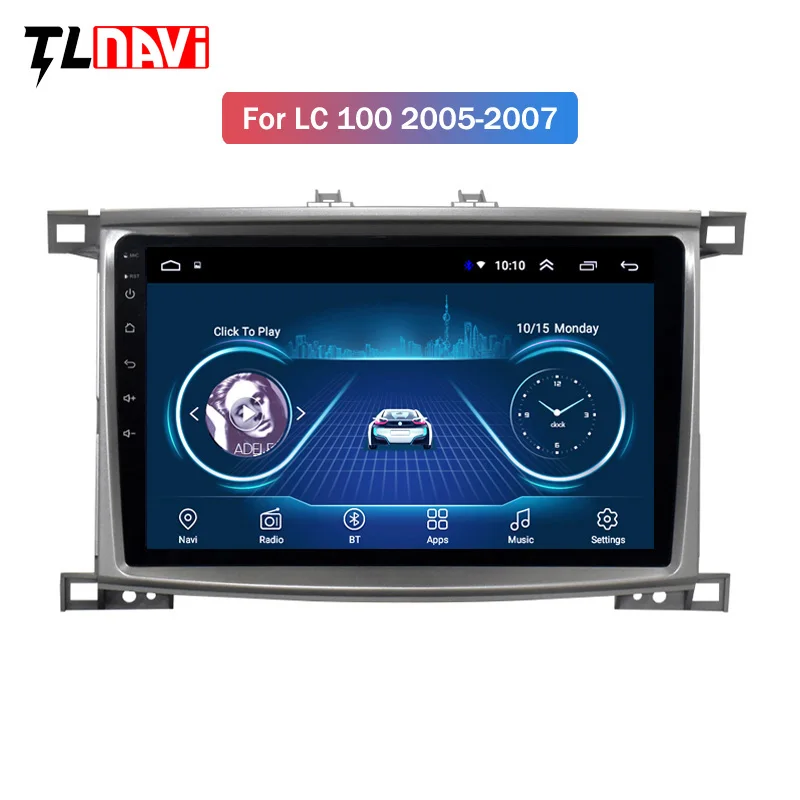 Best 9 inch IPS Android 8.1 car multimidia dvd player for Toyota Land cruiser 100 LC 100 LC100 CAR radio gps navigation 1 Best 9 inch IPS Android 8.1 car multimidia dvd player for Toyota Land cruiser 100 LC 100 LC100 CAR radio gps navigation 1