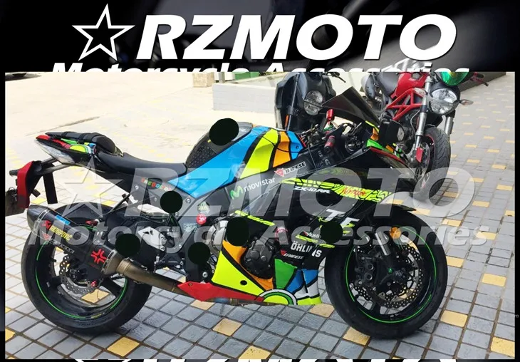 ABS мотоцикл обтекатель комплект для KAWASAKI ZX-10R 2011- год кузов литьевая форма Магазин № 2085