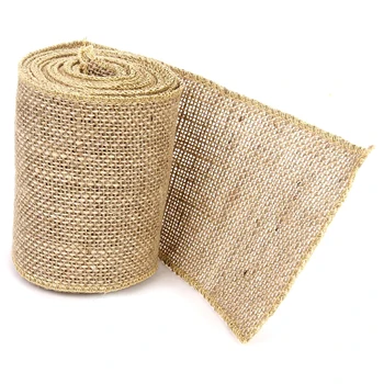 

1 Roll Vintage Jute Ribbon Decoration for Home Wedding Accessory Handicraft DIY x 10cm