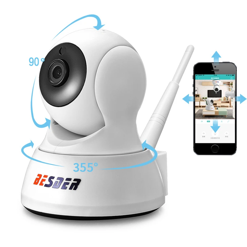 BESDER 1080P 720P Home Security IP Camera Two Way Audio Wireless Mini Camera Night Vision CCTV WiFi Camera Baby Monitor iCsee-in Surveillance Cameras from Security & Protection on AliExpress 