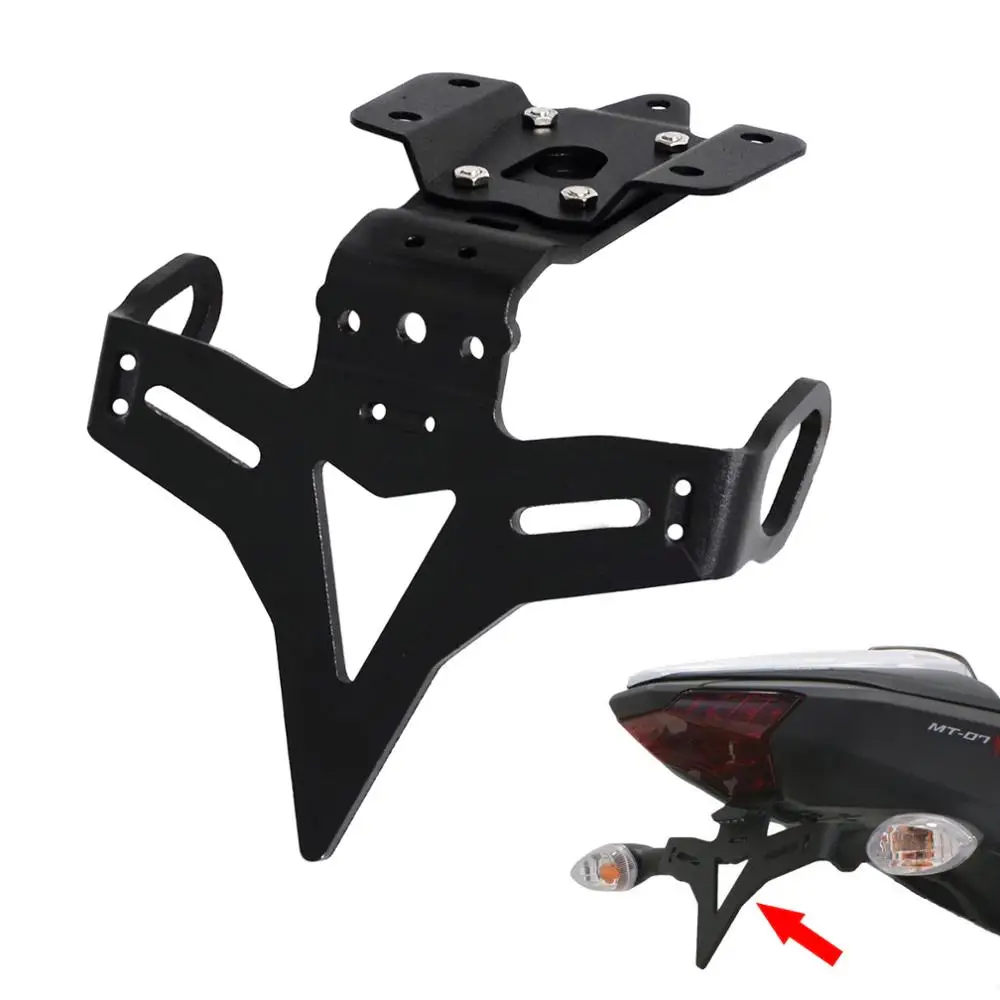 Держатель номерного знака Fender Eliminator Кронштейн для Yamaha MT07 FZ07 MT 07 FZ 2013 2020