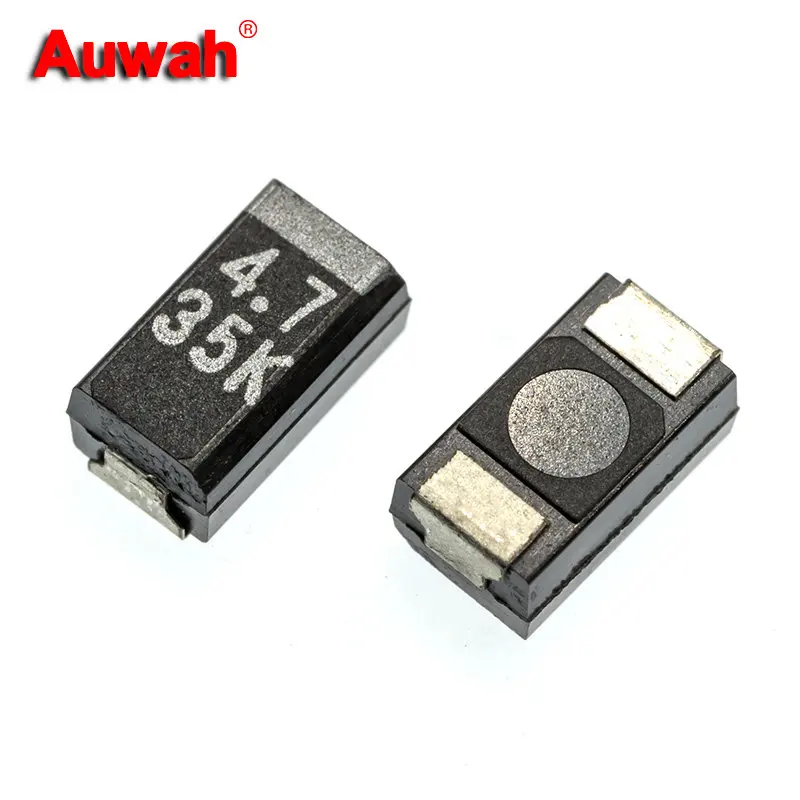 10 stks A3216 B3528 C6032 D7343E Tantaalcondensator 1 uF 2.2 uF 3.3 u 4.7 uF 10 uF 15 uF 22 uF 33 uF 47 uF 68 uF 100 uF 150 uF 220 uF330 uF470 uF  502