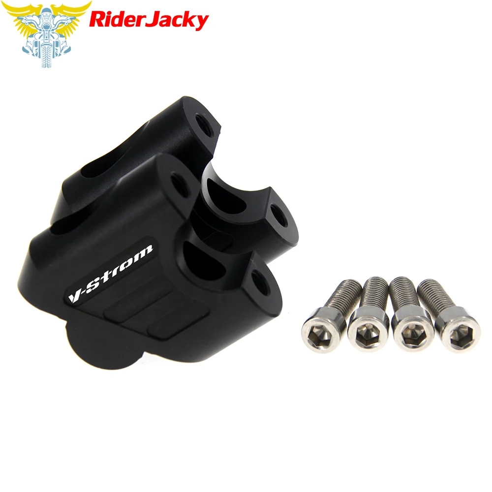 Мотоцикл Руль Riser Up Backs Перемещается Комплект Кронштейнов Для Suzuki DL250 / V-STROM 250 2017-2018