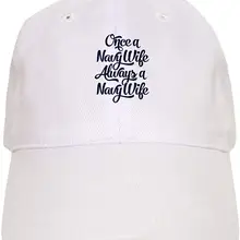 Бейсболка Once A Navy wifE