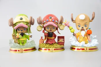 

Anime One Piece PVC Figure Tony Tony Chopper Ornaments One Piece Collectible Model Christmas Gift Toy