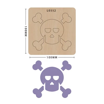 

Logo knife mold mold wood die cutting die decoration, model L0552, suitable for common die cutting machines on the market
