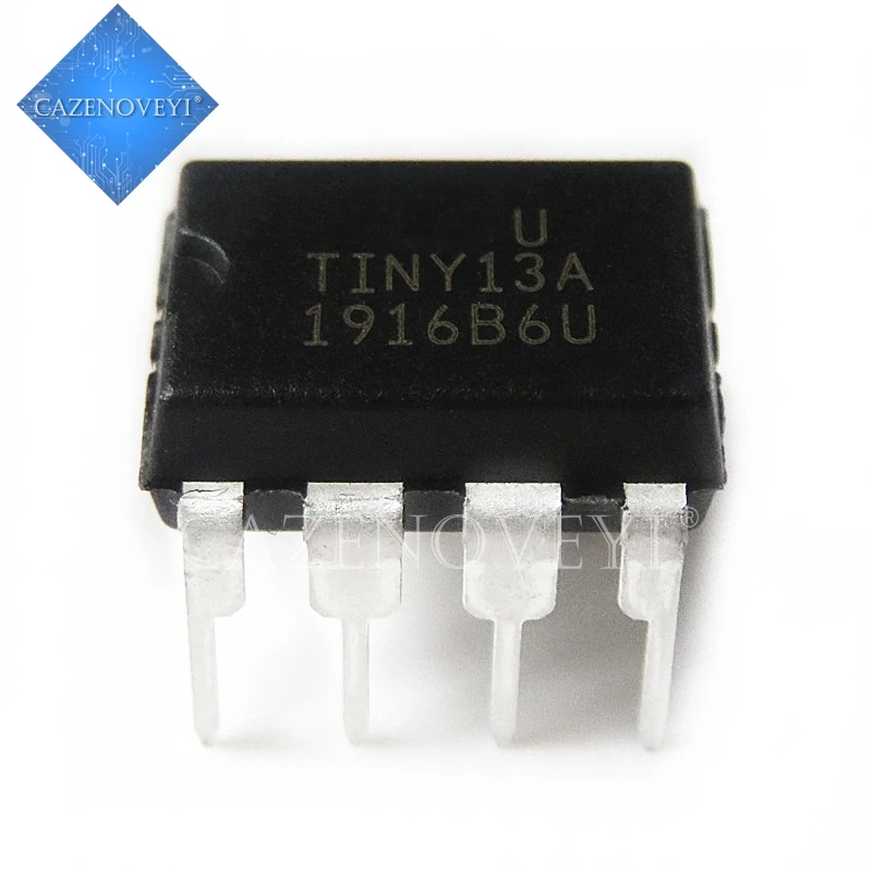 5 шт./лот ATTINY13A PU ATTINY13 13A DIP 8 в наличии|Интегральные схемы| |