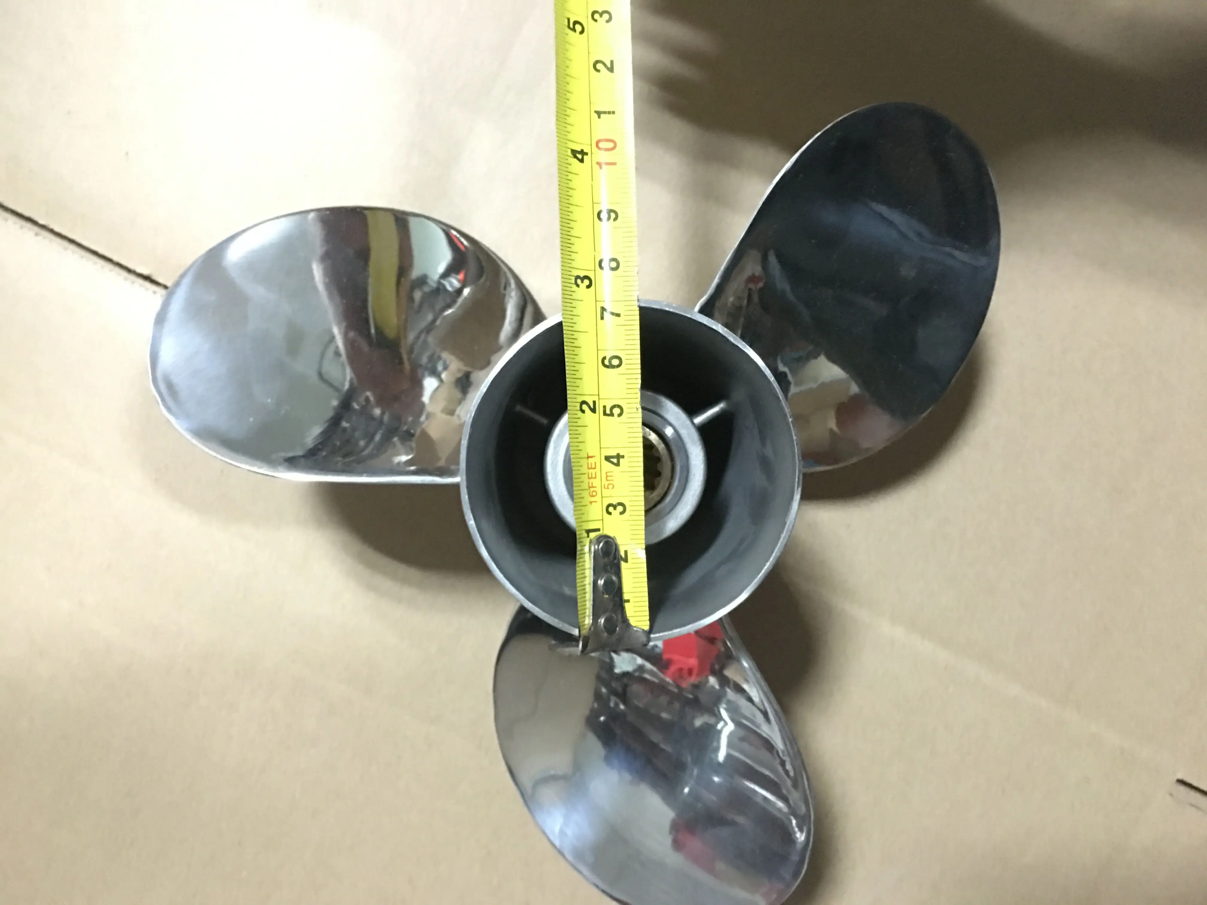 US $103.88 Stainless Steel Propeller 925x11 for Mercury 9920HP JP Model Outboard Propeller Like solas 512109311