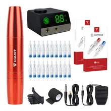 

Mast Tattoo Machine Kit Powerful Motor Rotary Permanent Makeup Pen Set LCD Power Cartridge Needles Supplies