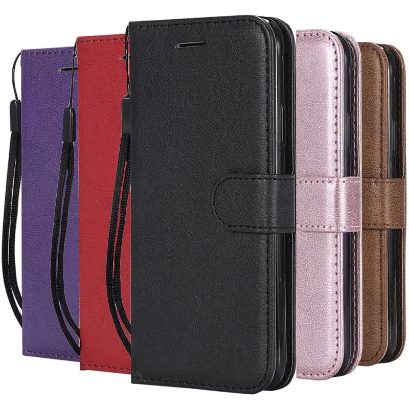 Simple Color Case For Samsung Galaxy A01 A11 A21 A41 M31 A70E S20 S10 Lite Plus M30S A51 A71 A81 A91 Wallet Card Cover DP06E | Мобильные