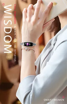 

Dr66 Women Smart Watch Lady Fitness Bracelet Tracker Women Smartwatch Smart Band Heart Rate Monitor Blood Pressure Wristwatch