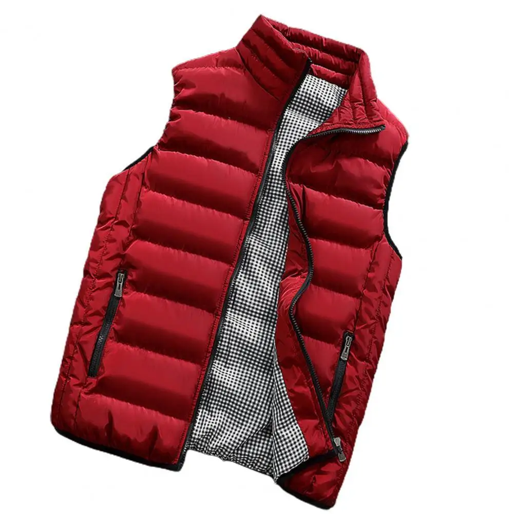 OversizeDownCoatMenVestWaterproofPaddedThickWarmWinter