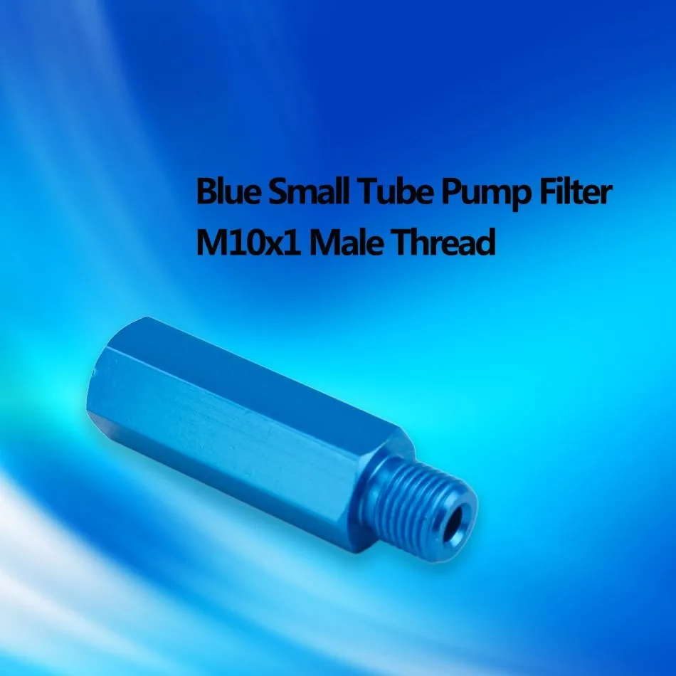 Пейнтбол PCP ручной насос воздушный фильтр маленький синий высокого давления воды