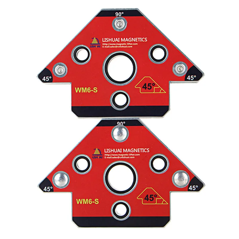 

2Pcs/Set Arrow WM6-S Electric Magnetic Welding Holder Neodymium Magnet Welding Clamp Small Size Tools