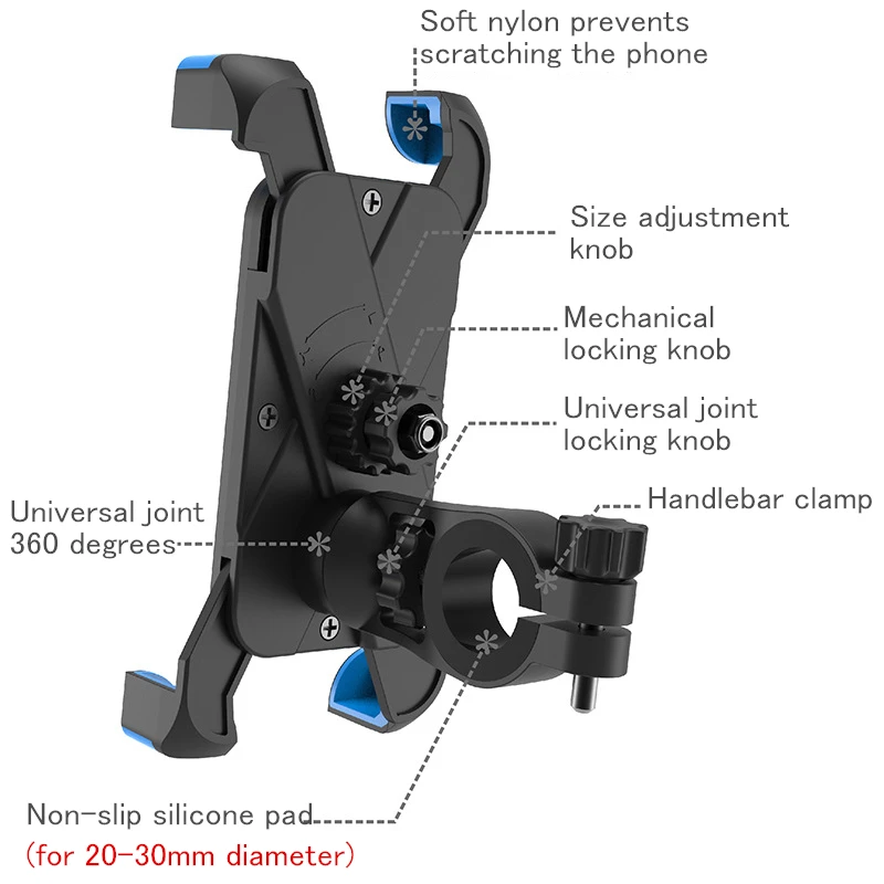 Держатель для телефона на велосипед, мотоцикл, водонепроницаемый чехол для телефона, сумка для iPhone Xs, Xr, X, 8, 7, samsung, подставка для мобильного телефона, чехол для скутера